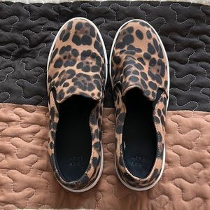 Target Cheetah Print Slip Ons, Size 7.5